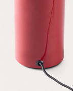 Table lamp Ø19.5 cm in metal and glass Seta Vidre