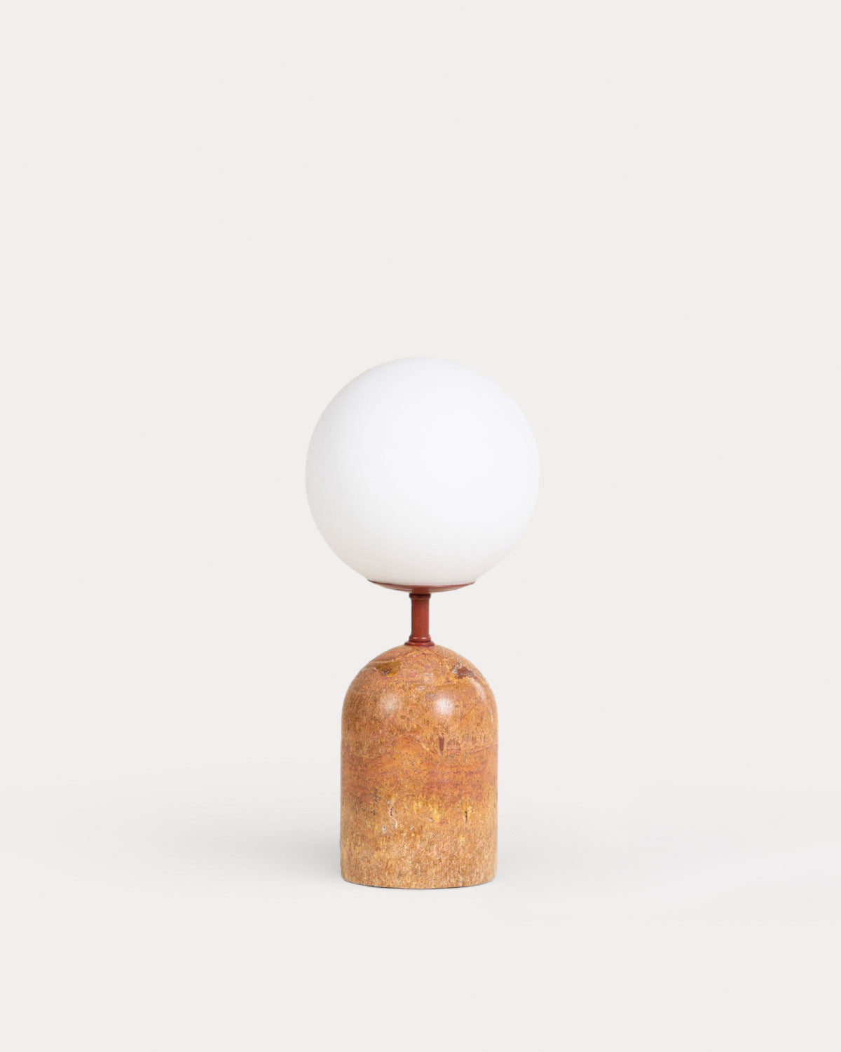 Fauzzi travertine marble table lamp