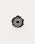 Larlysha round metal planter