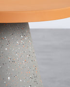 Remor round metal side table Ø46 cm