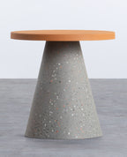 Remor round metal side table Ø46 cm