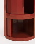 Round side table Ø37 cm with storage in ABS Madikke