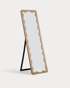 Arali wooden rectangular standing mirror 165x51 cm