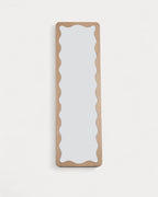 Arali wooden rectangular standing mirror 165x51 cm