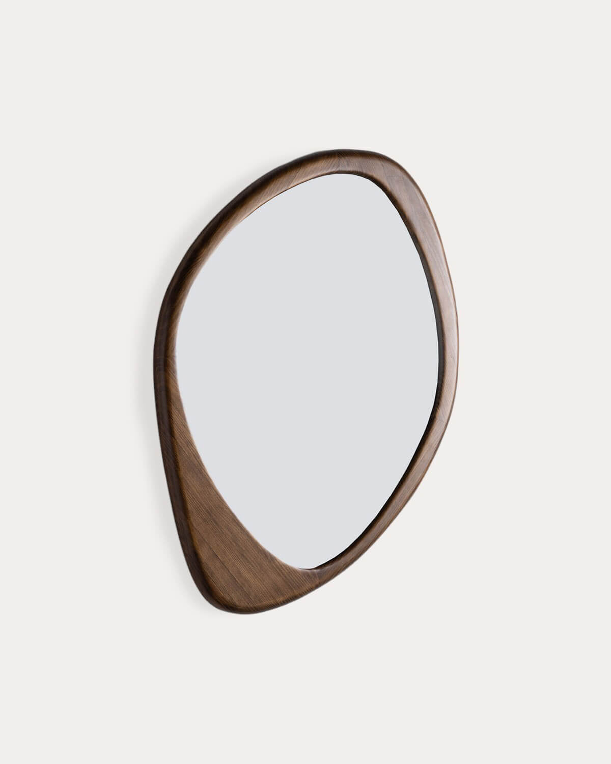Wall mirror 107x75 cm in pine wood Iker
