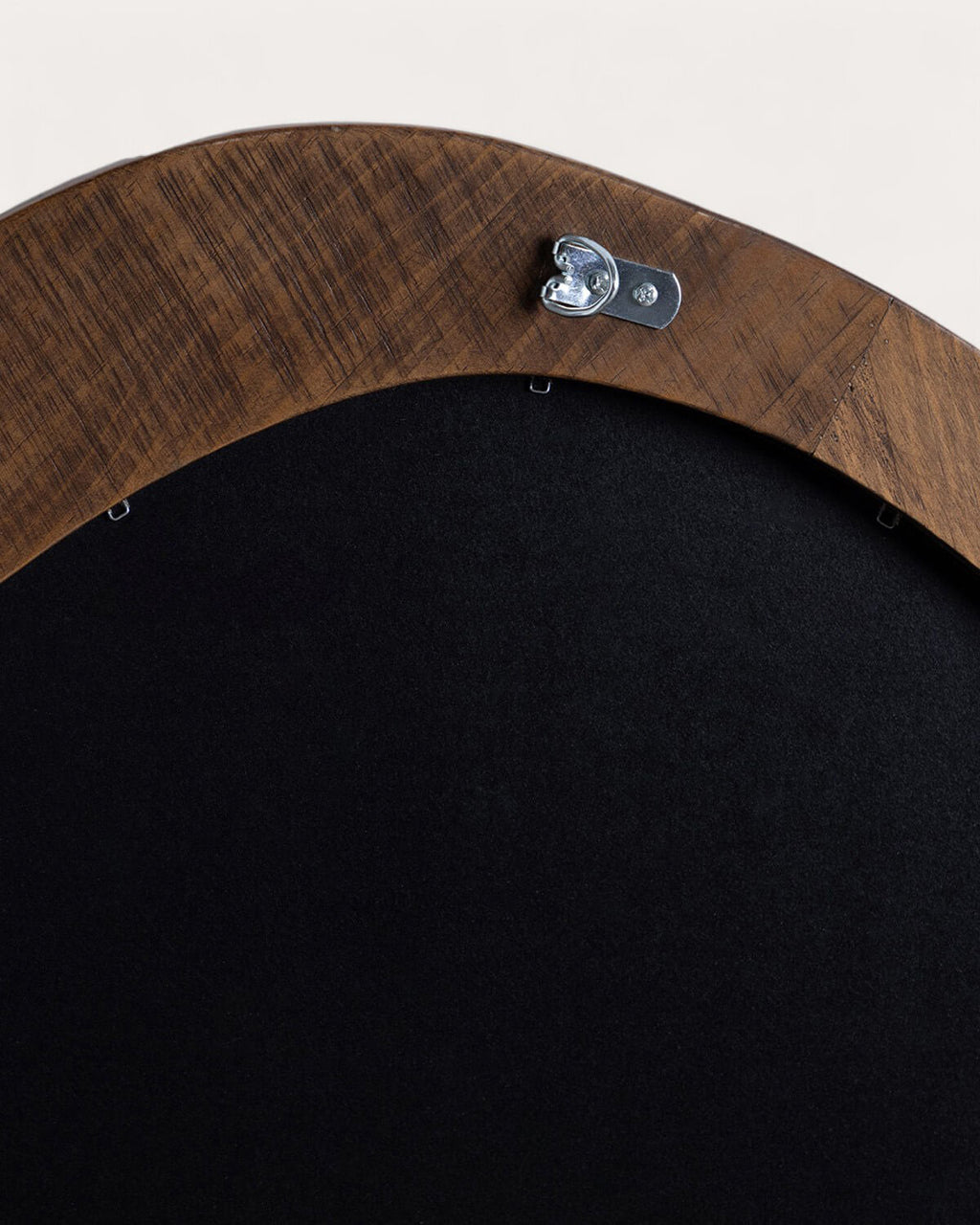 Wall mirror 107x75 cm in pine wood Iker