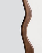 Vahid pine wood wall mirror 80x50 cm