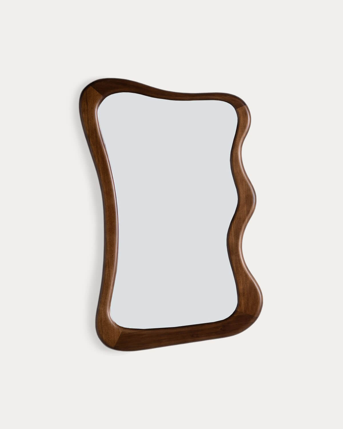 Vahid pine wood wall mirror 80x50 cm