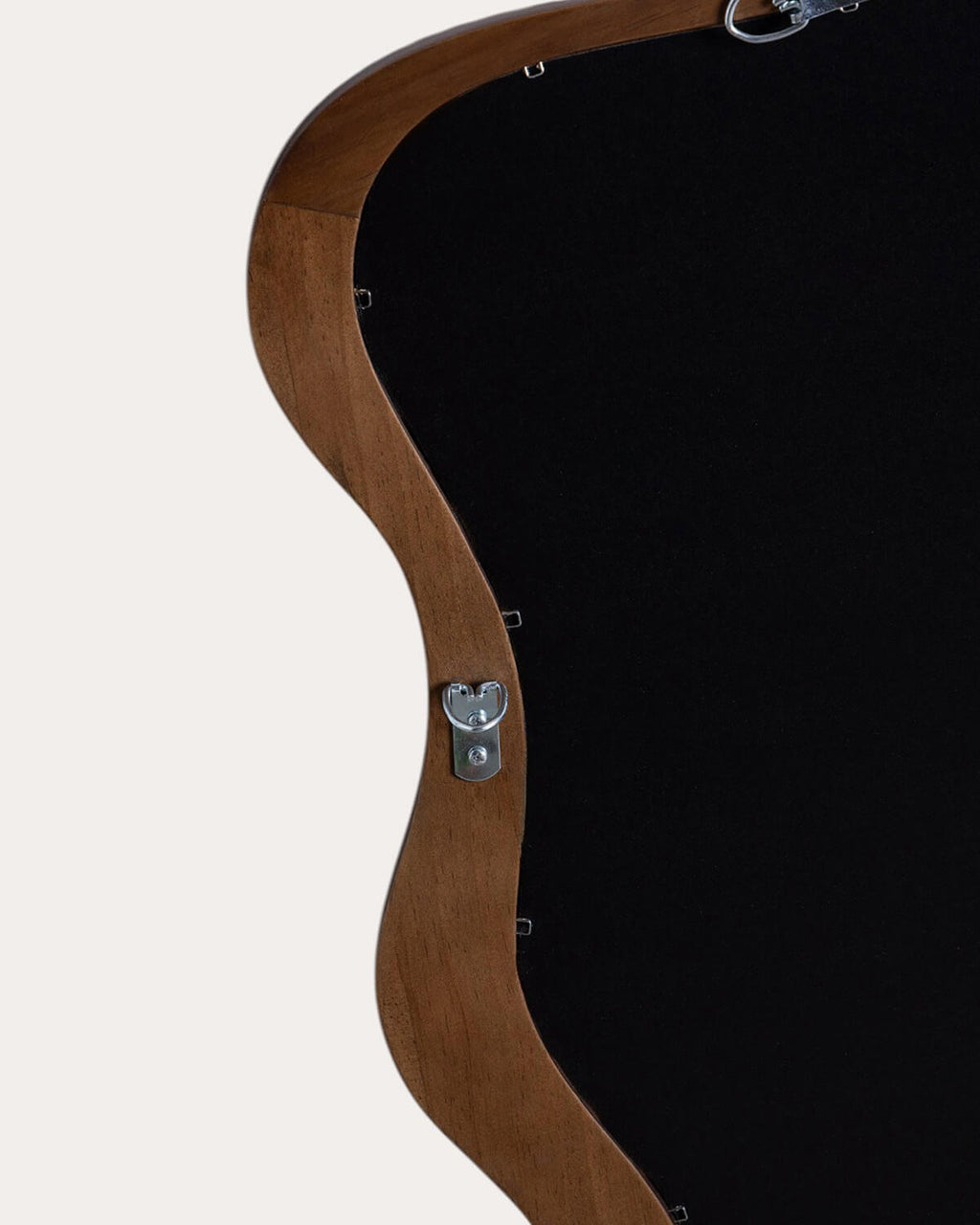 Vahid pine wood wall mirror 80x50 cm