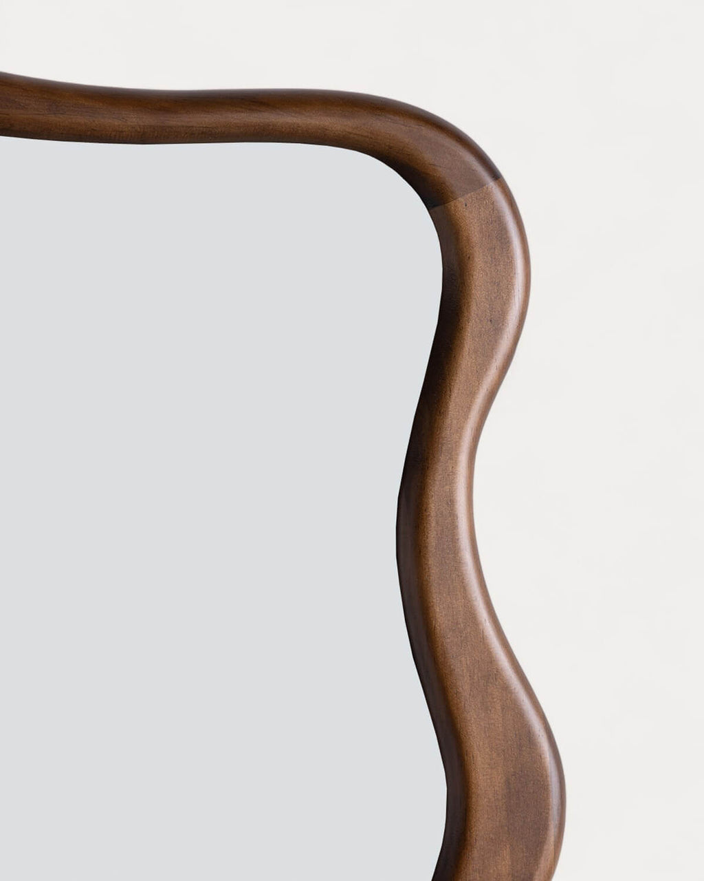 Vahid pine wood wall mirror 80x50 cm