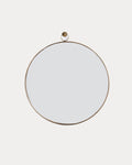 Dario round metal wall mirror Ø120 cm