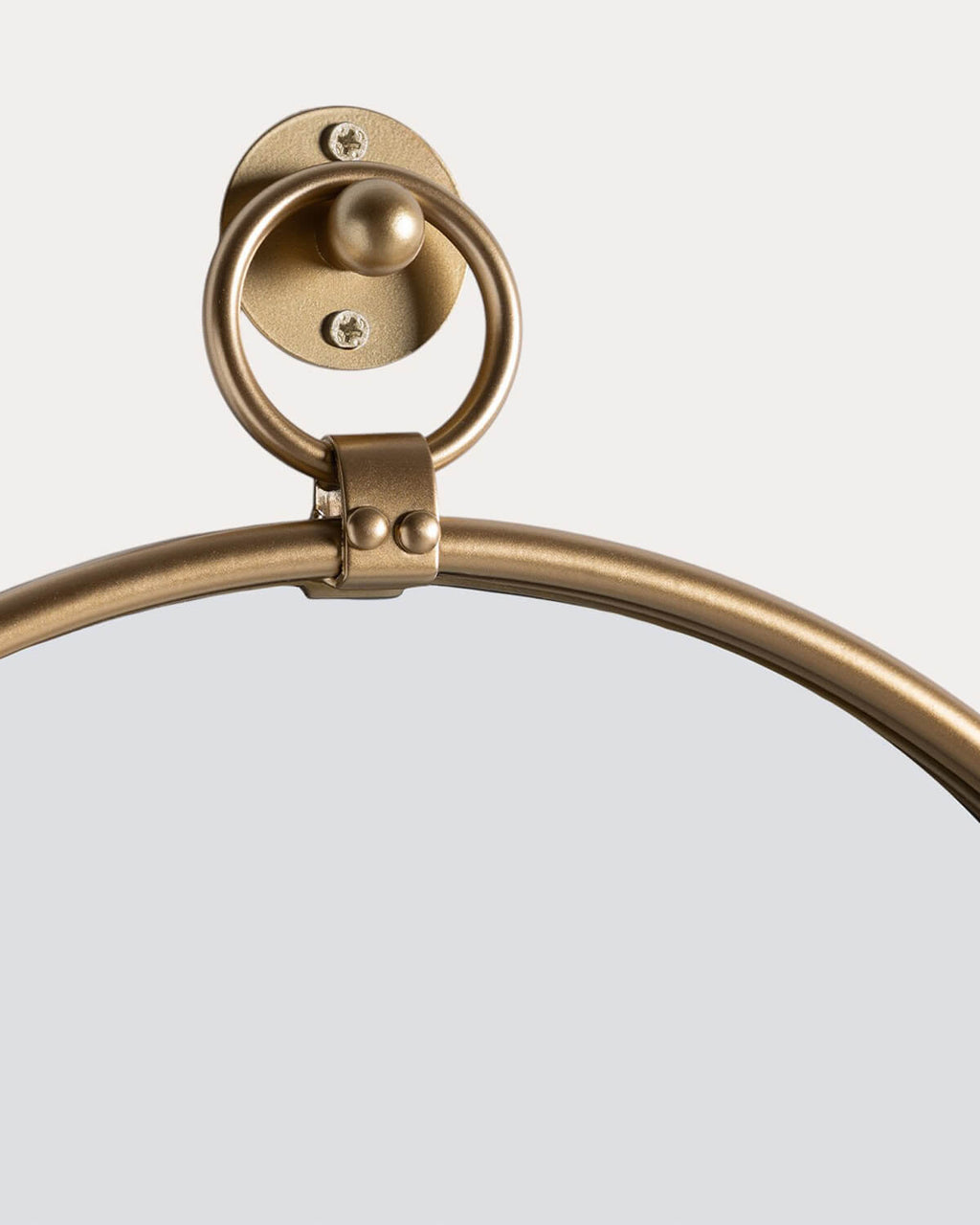 Dario round metal wall mirror Ø120 cm