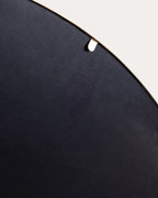 Dario round metal wall mirror Ø120 cm