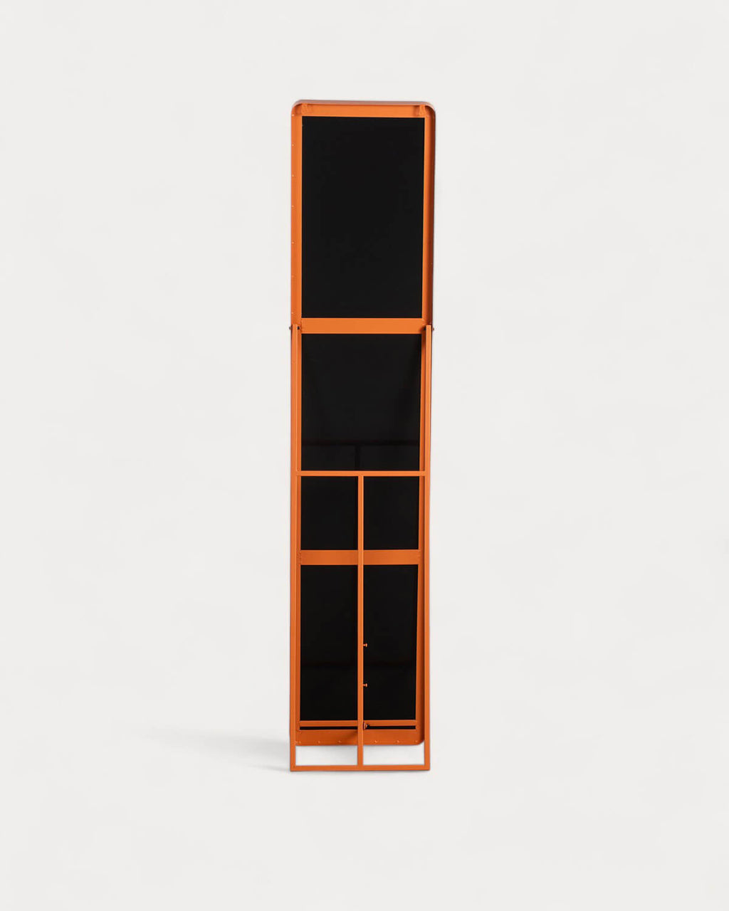 Jumna rectangular metal standing mirror 170x36 cm