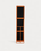 Jumna rectangular metal standing mirror 170x36 cm
