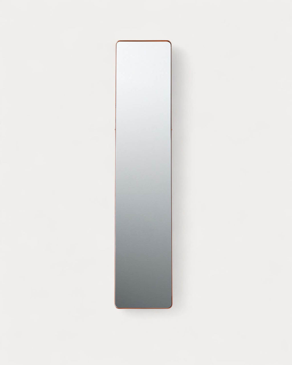 Jumna rectangular metal standing mirror 170x36 cm