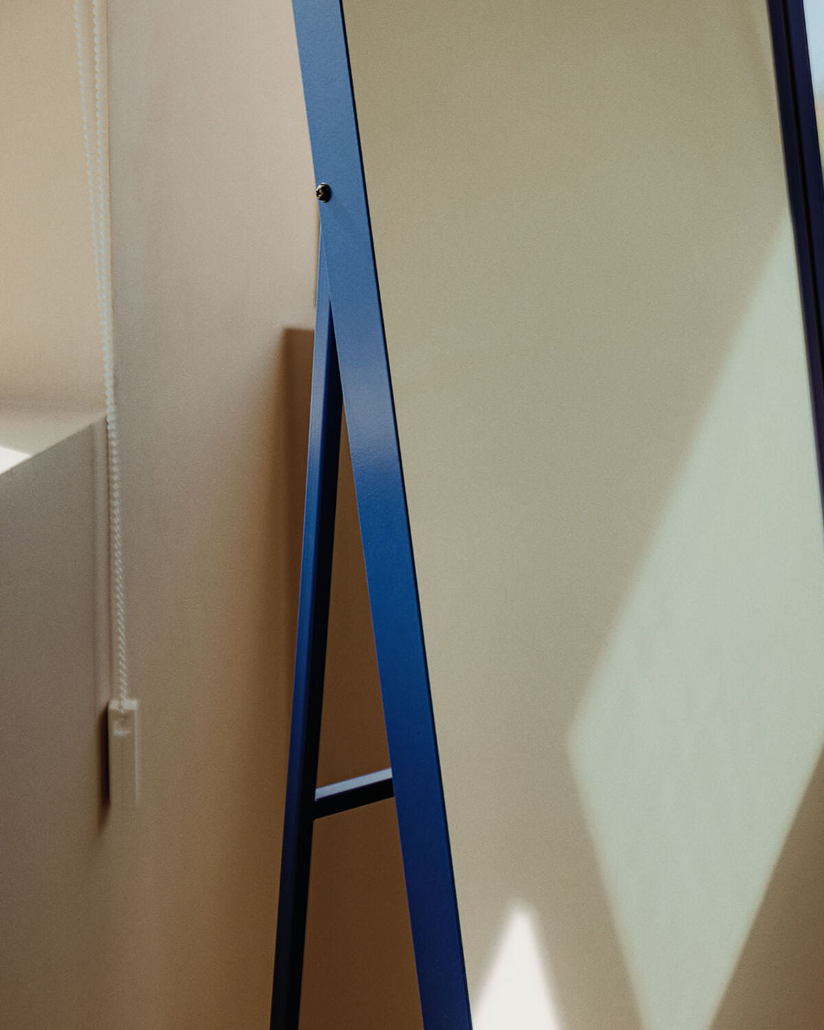 Jumna rectangular metal standing mirror 170x36 cm