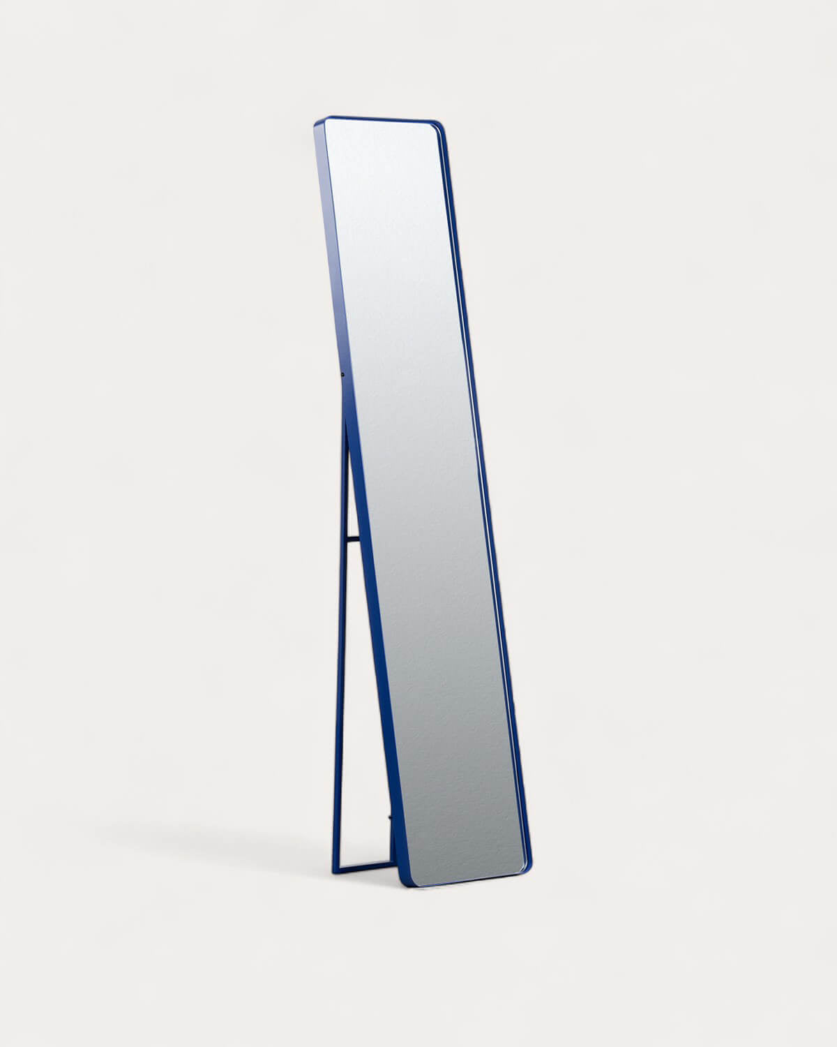 Jumna rectangular metal standing mirror 170x36 cm