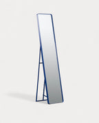 Jumna rectangular metal standing mirror 170x36 cm