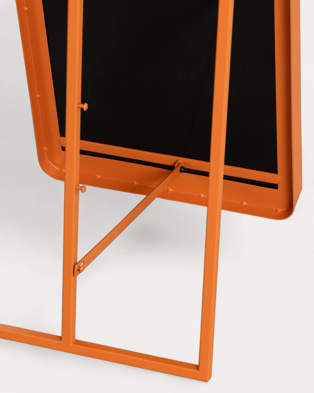 Jumna rectangular metal standing mirror 170x36 cm