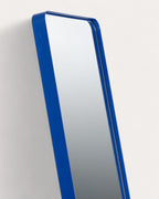 Jumna rectangular metal standing mirror 170x36 cm