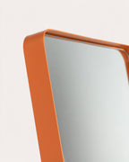 Jumna rectangular metal standing mirror 170x36 cm