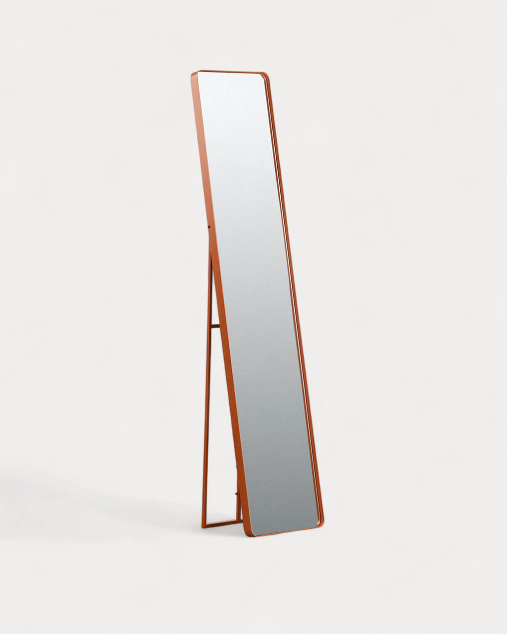 Jumna rectangular metal standing mirror 170x36 cm