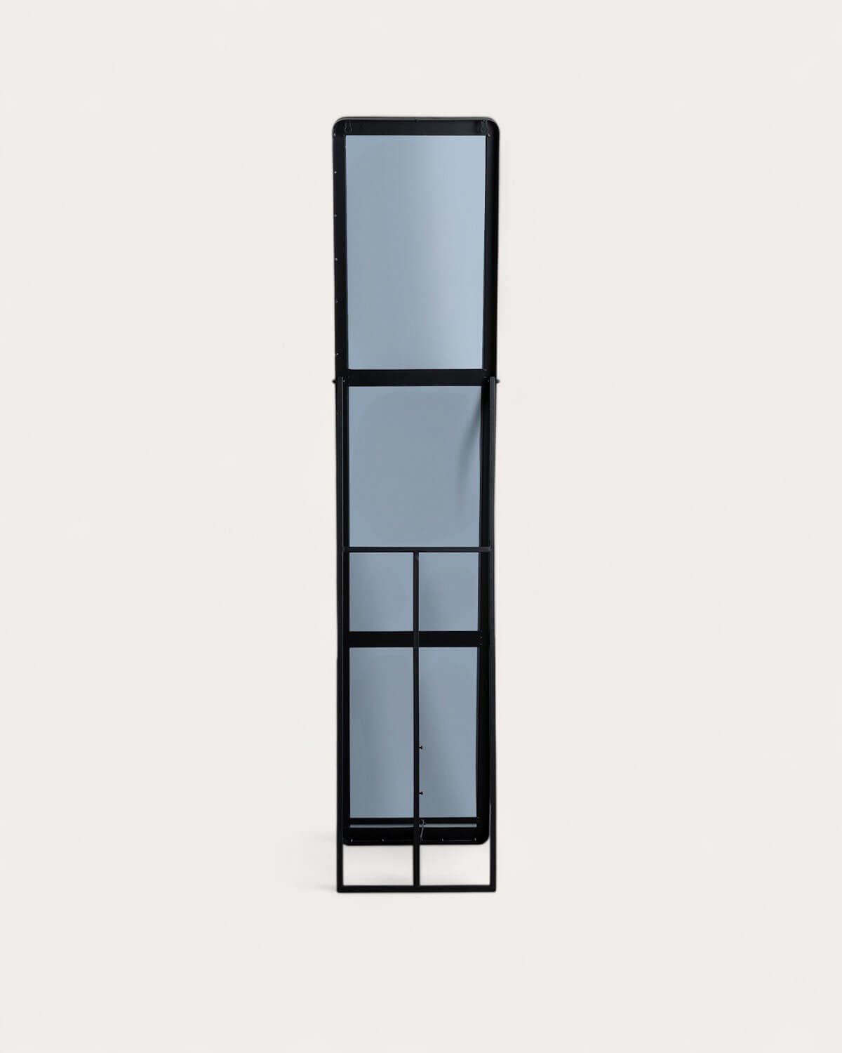 Jumna rectangular metal standing mirror 170x36 cm