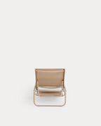 Pack of 2 reclining sun loungers in metal and Ohiane fabric