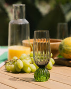 Set of 4 Miah Glass Champagne Flutes