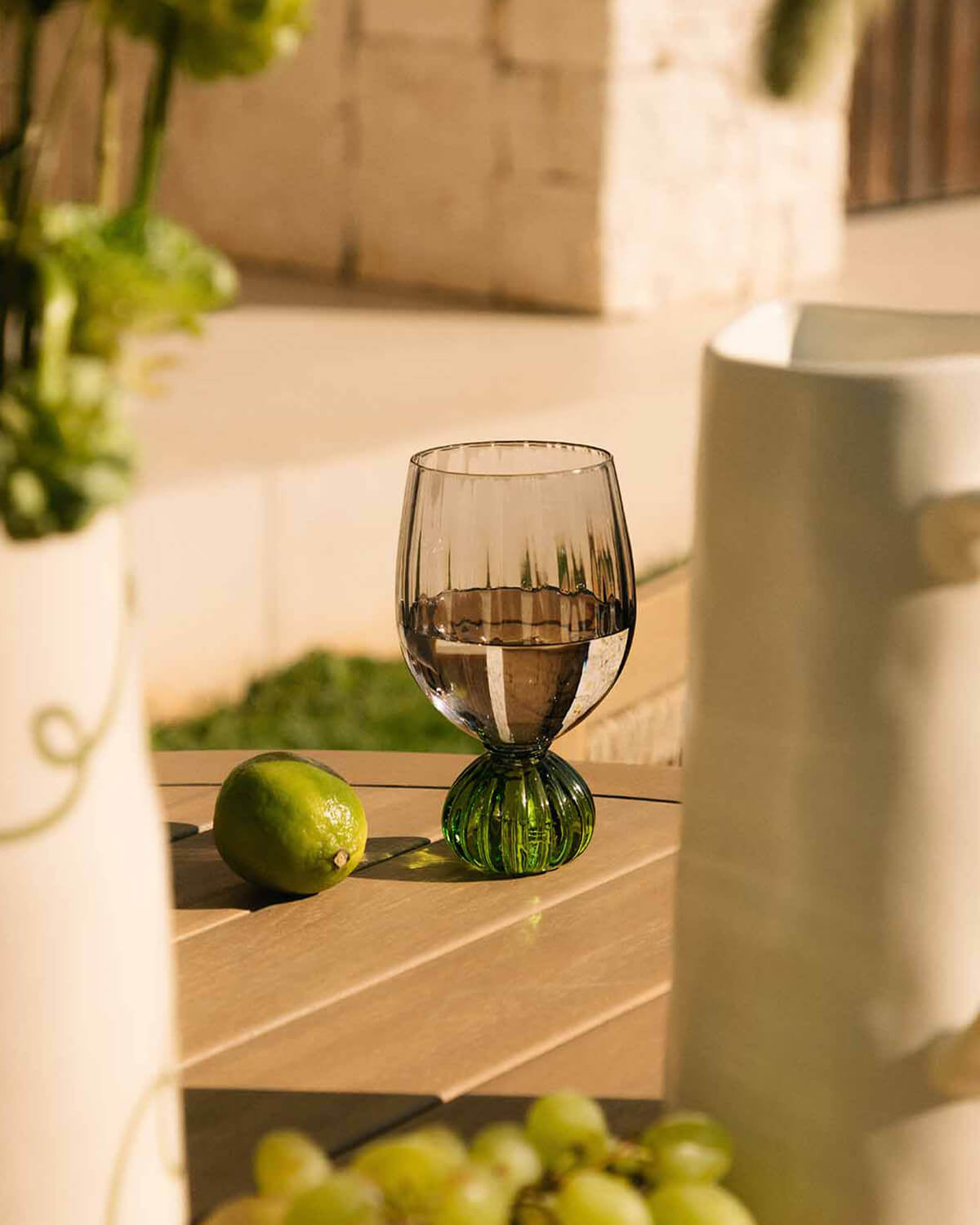 Set of 4 Miah glass stemware
