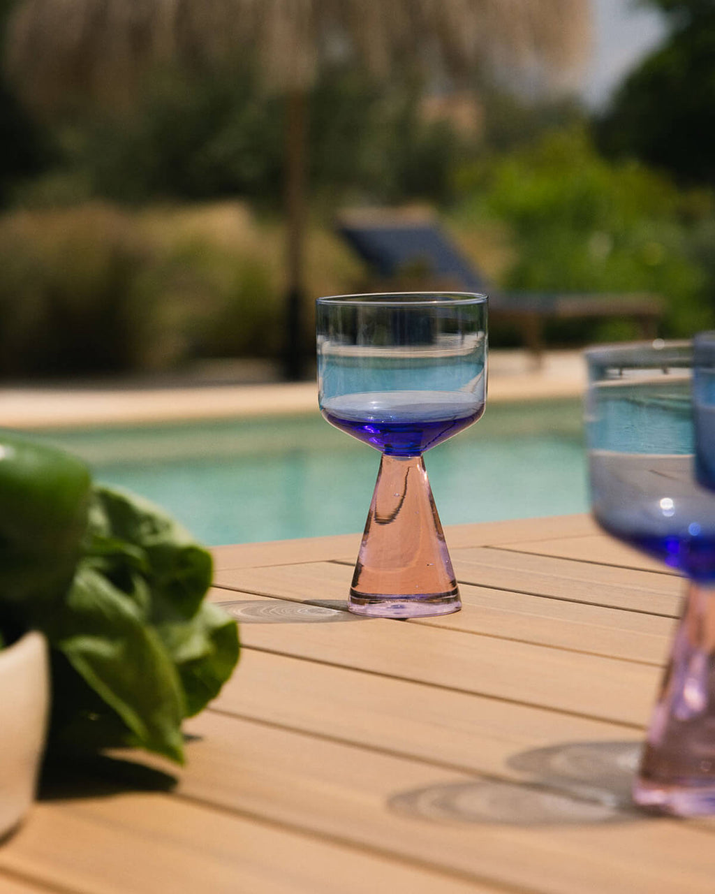 Set of 4 Sevilla glass stemware
