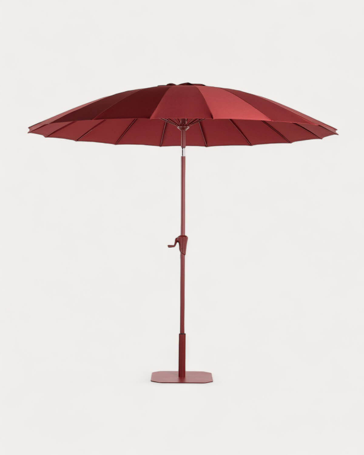 Pack of Somer garden and terrace parasols Ø250 cm with metal base