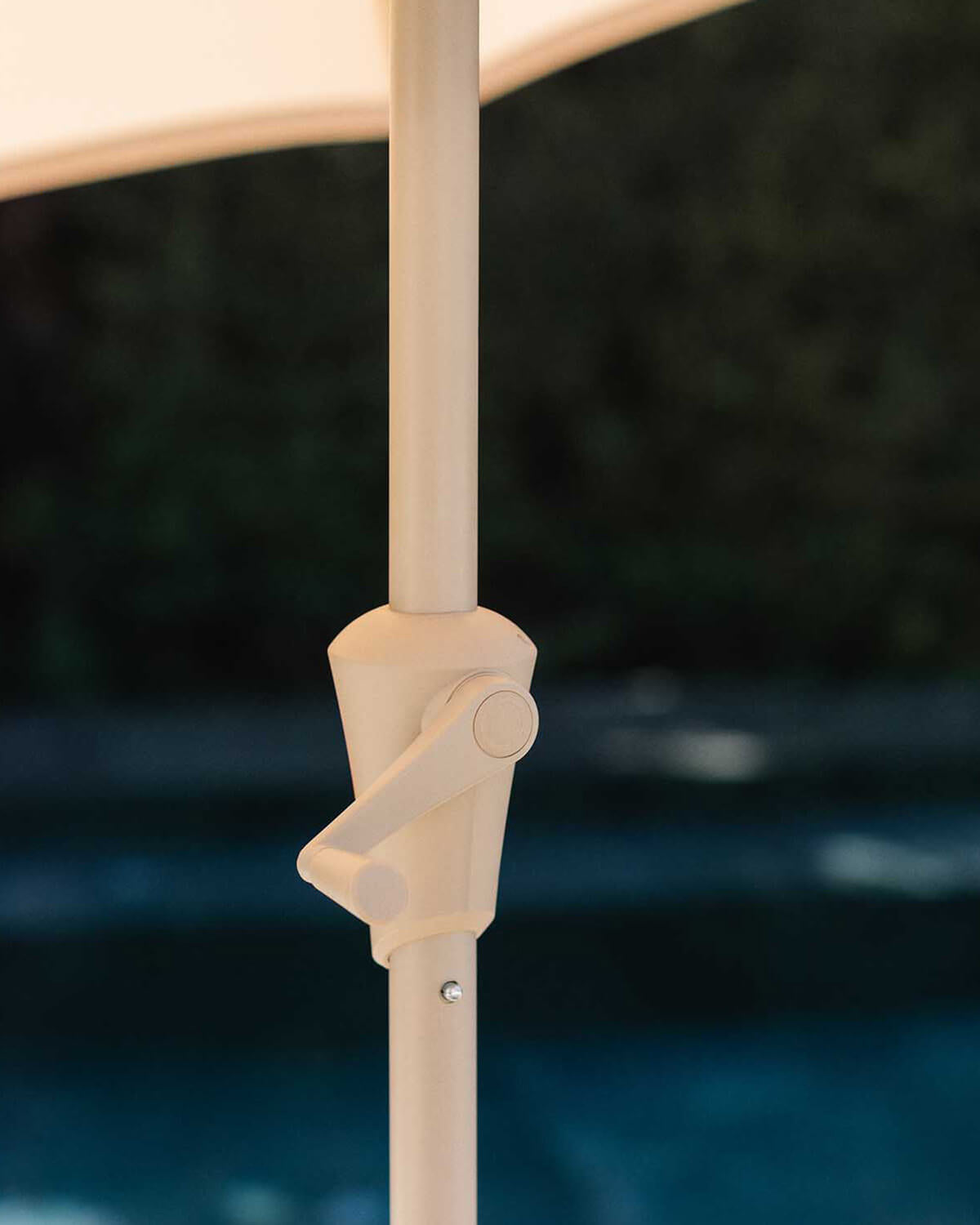 Pack of Somer garden and terrace parasols Ø250 cm with metal base
