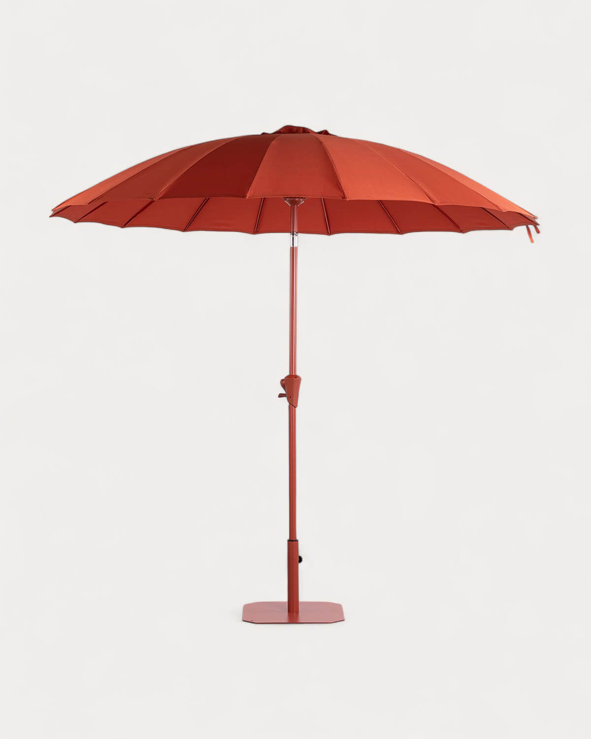 Pack of Somer garden and terrace parasols Ø250 cm with metal base