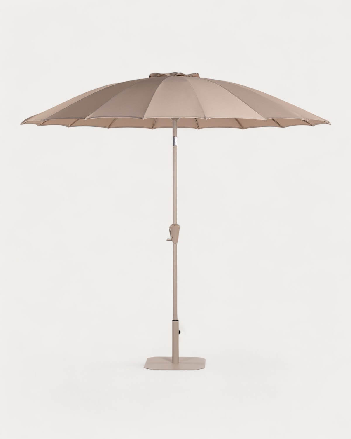 Pack of Somer garden and terrace parasols Ø250 cm with metal base