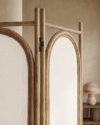 Narella natural rattan screen 195x145 cm