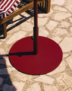 Round parasol base Ø62 cm in metal Ketyer