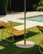 Round parasol base Ø62 cm in metal Ketyer