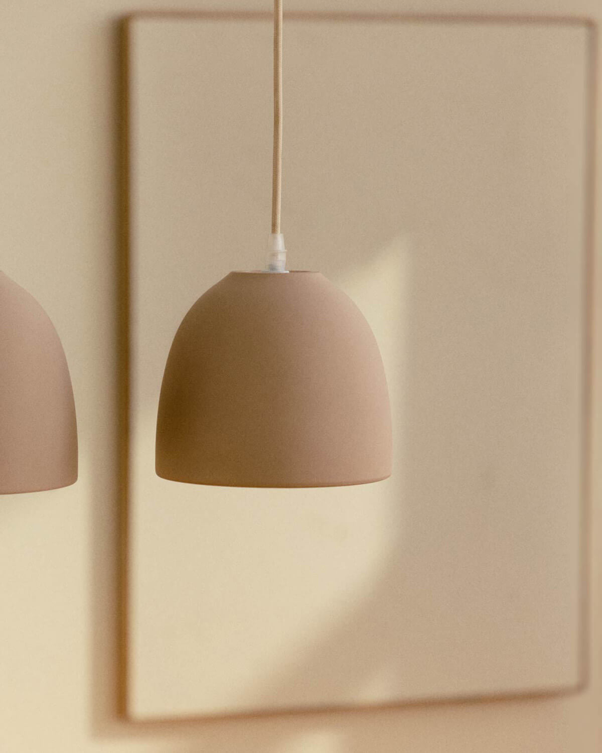 Beatrix ceramic 3 light point pendant light
