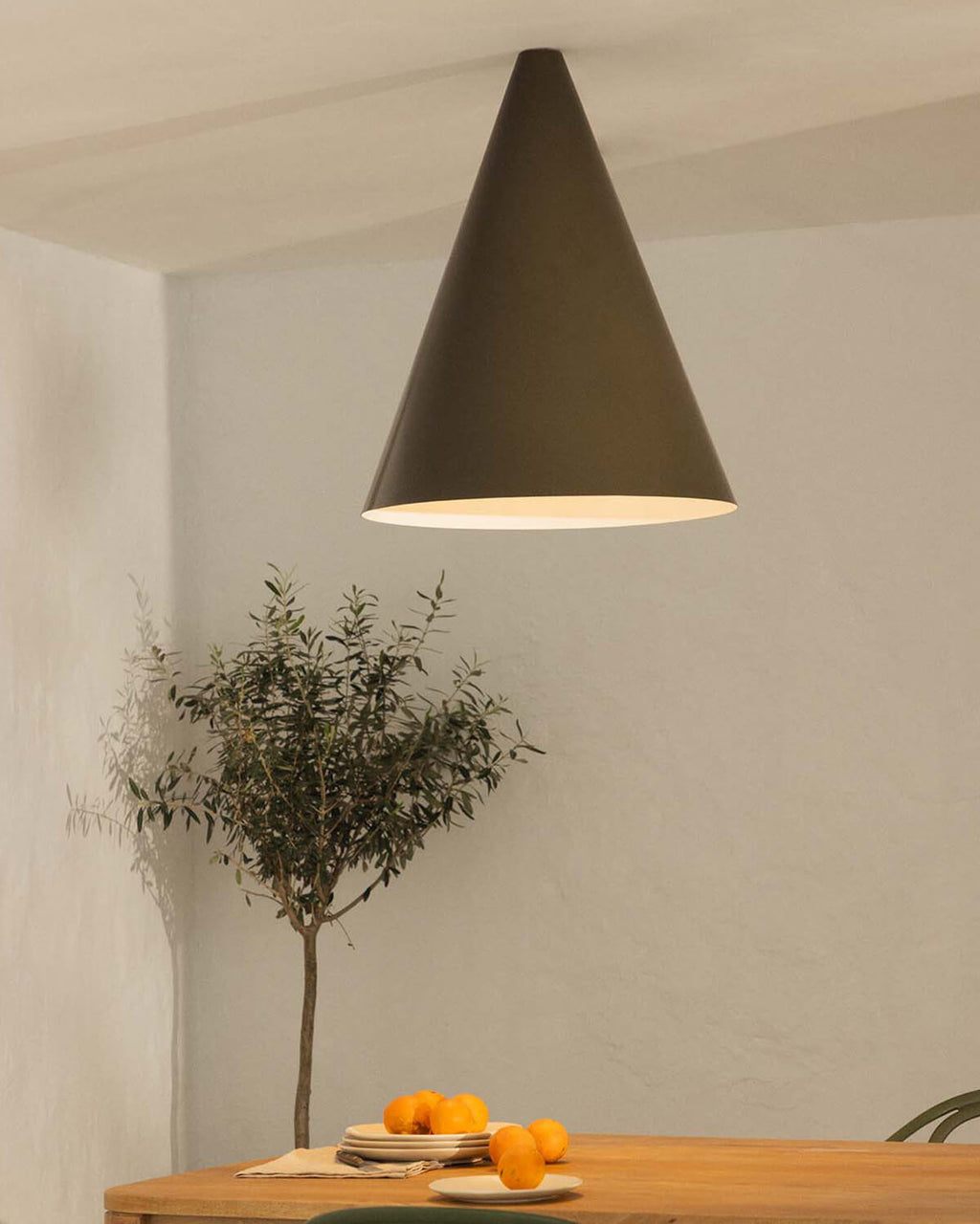 Conil metal ceiling light Ø55 cm