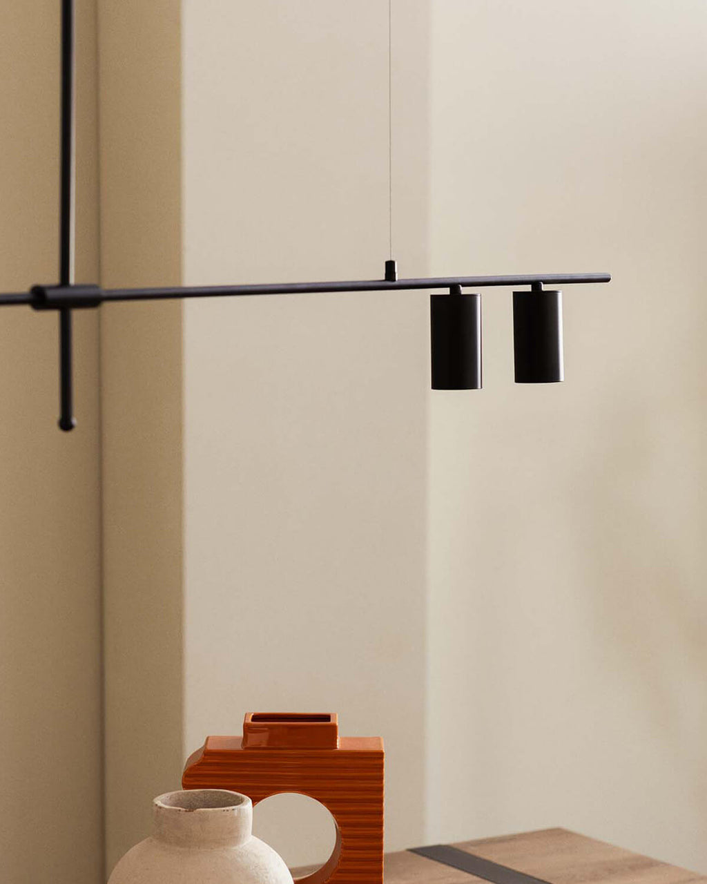 Tenar metal pendant light