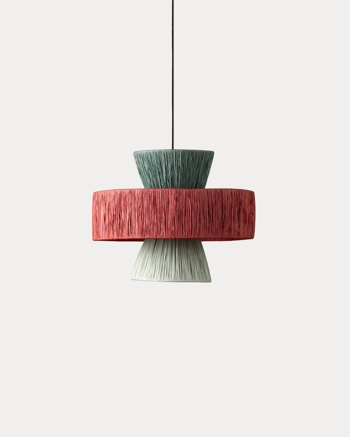 Neila Bet raffia pendant light