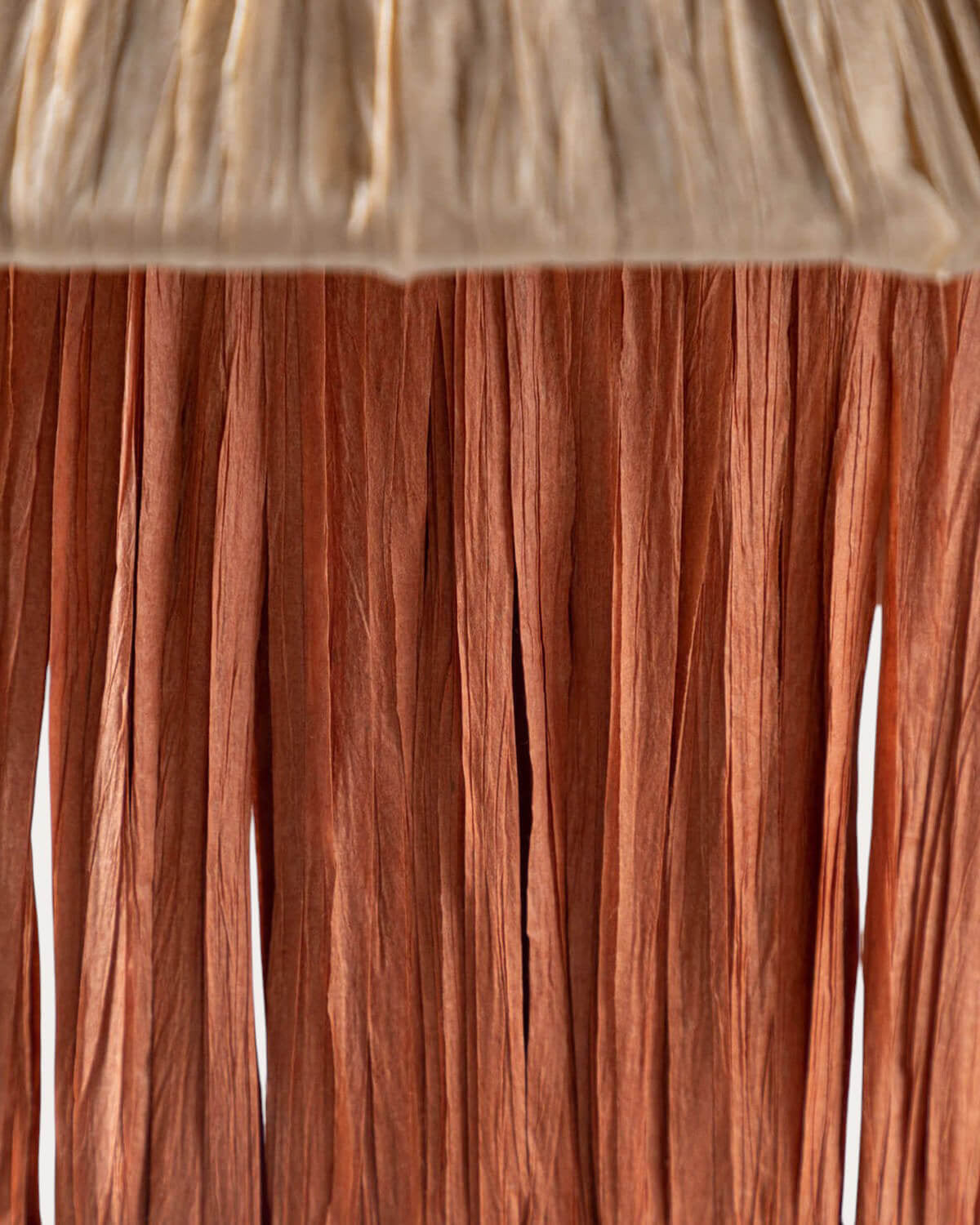 Neila Delt raffia pendant light