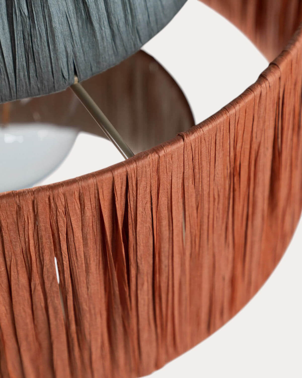 Neila raffia pendant light