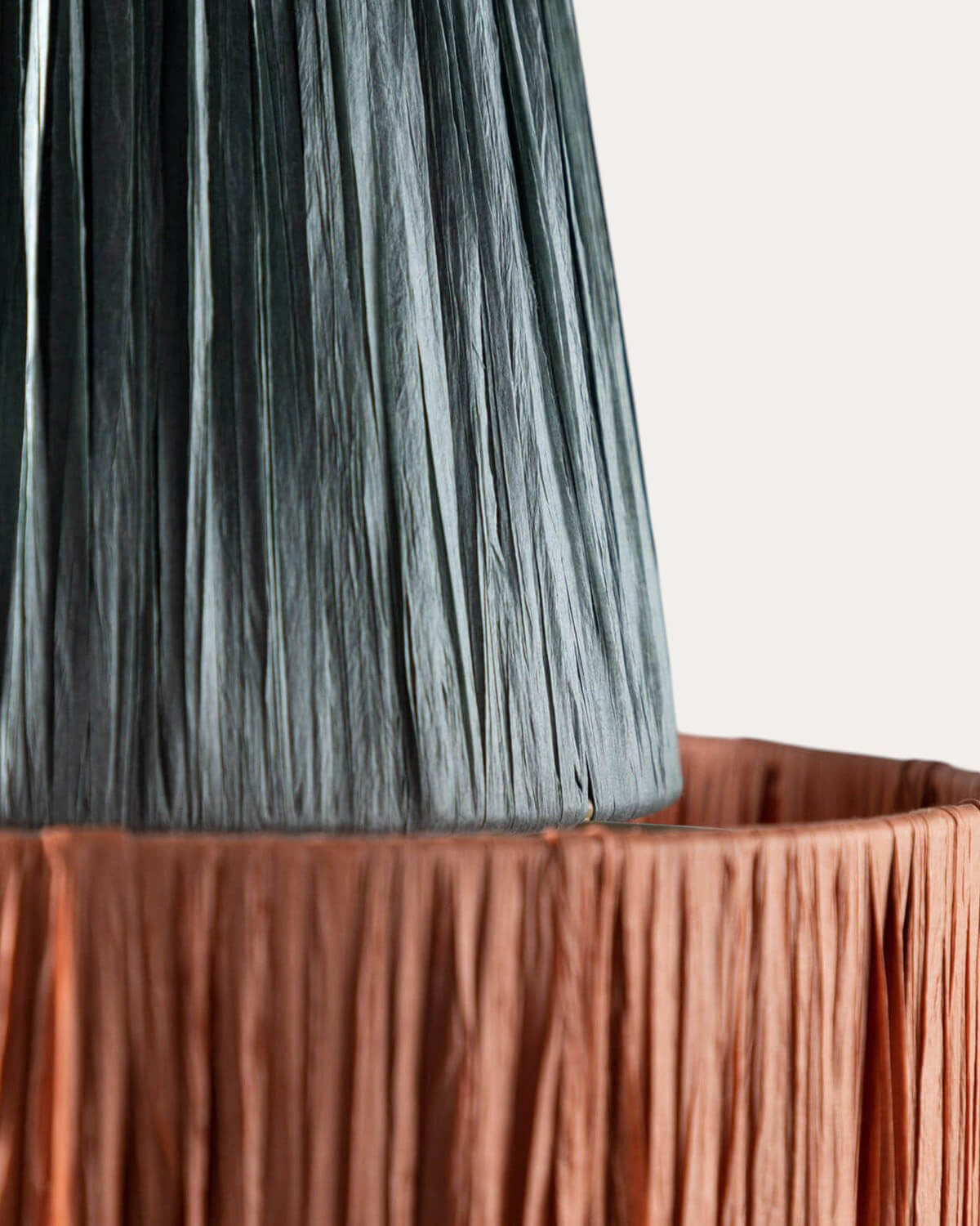 Neila raffia pendant light
