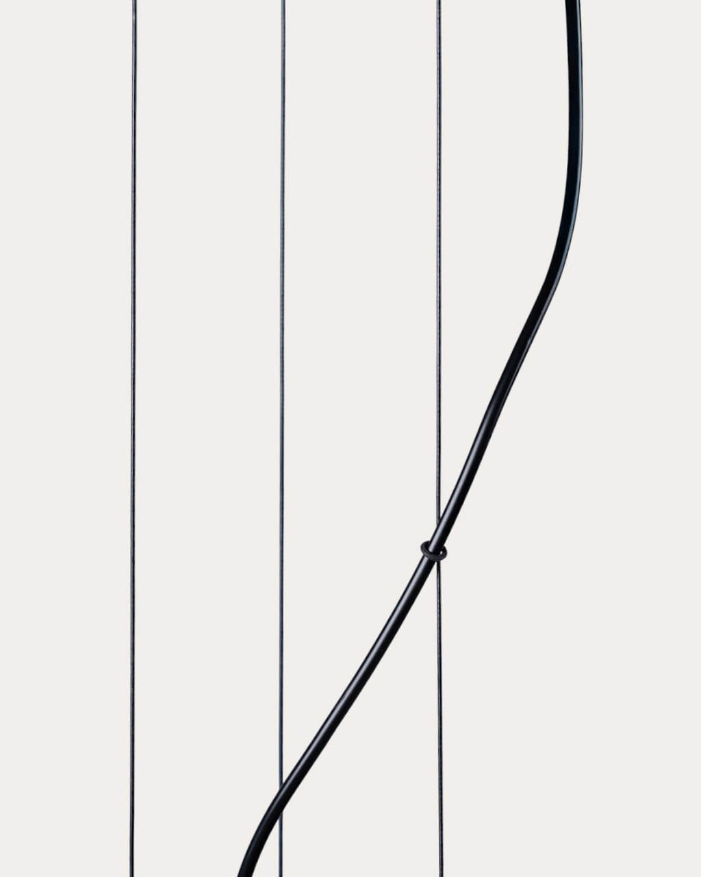 LED pendant light Ø38 cm in Lahti glass
