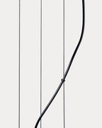 LED pendant light Ø38 cm in Lahti glass