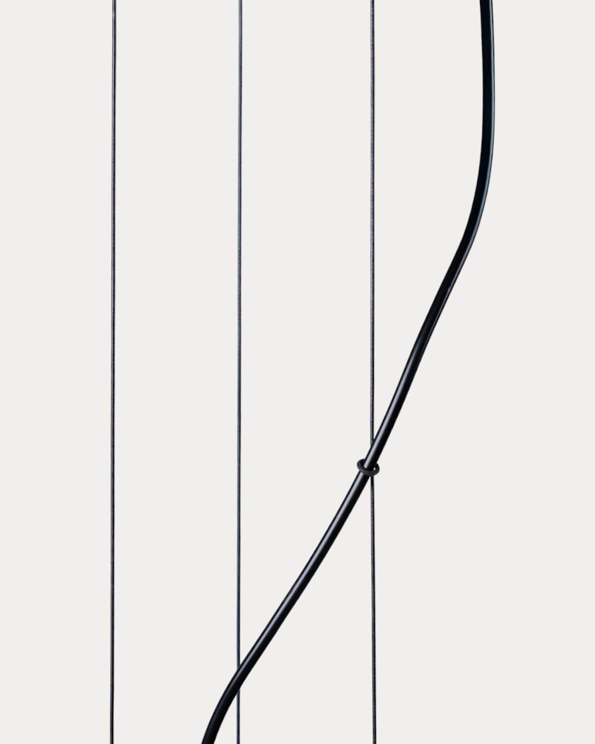 LED pendant light Ø38 cm in Lahti glass