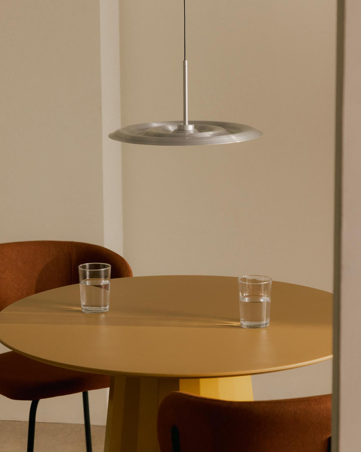 LED pendant light Ø40 cm in metal Aulis